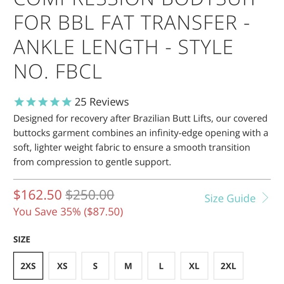 Marena BBL recovery bodysuit - Picture 4 of 4